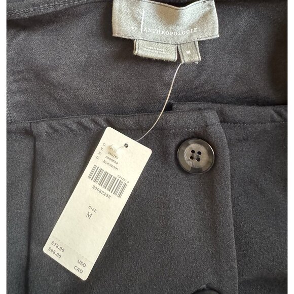 NWT Size M - By Anthropologie fitted Button-Front Tube Top (NWT US$78) - Picture 12 of 12